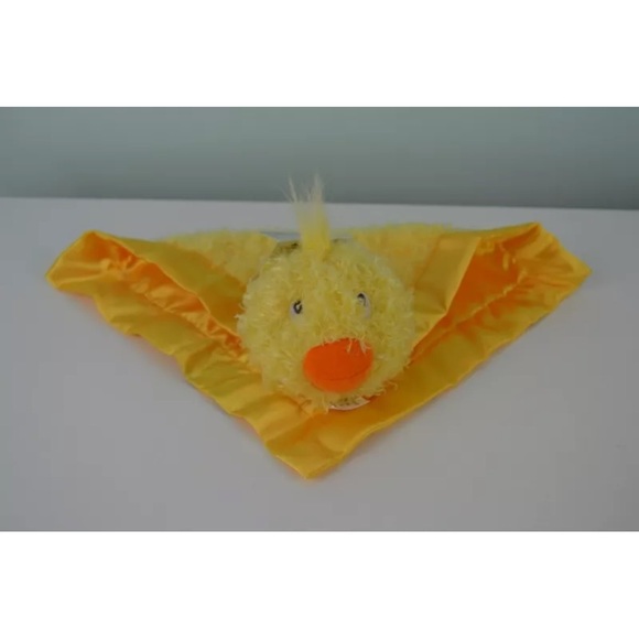 Really Wooly Duck Baby Lovey Security Blanket Dayspring Cards Yellow